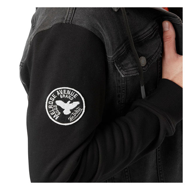 Von Dutch Svart Denim Jacka