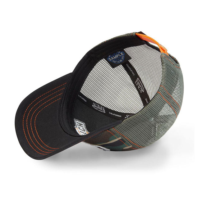 Von Dutch Heritage Keps Camouflage