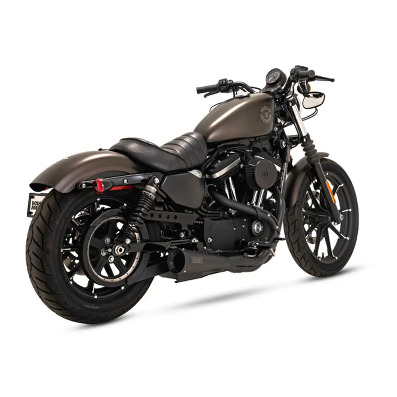 Vance & Hines 2-till-1 Rostfritt Upsweep Avgassystem till Harley