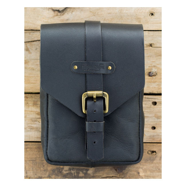 Trip Machine Vintage Leather 1.3L Tankväska MC