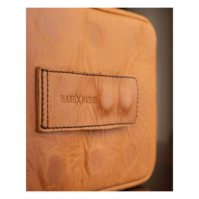Trip Machine Vintage Leather 1.3L Tankväska MC