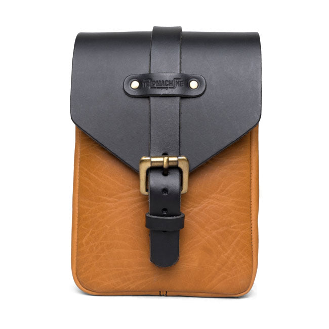 Trip Machine Vintage Leather 1.3L Tankväska MC