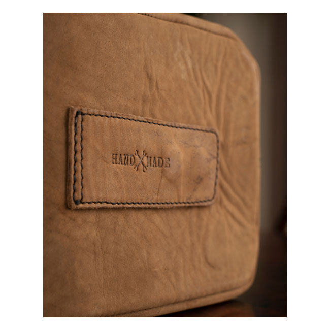 Trip Machine Vintage Leather 1.3L Tankväska MC