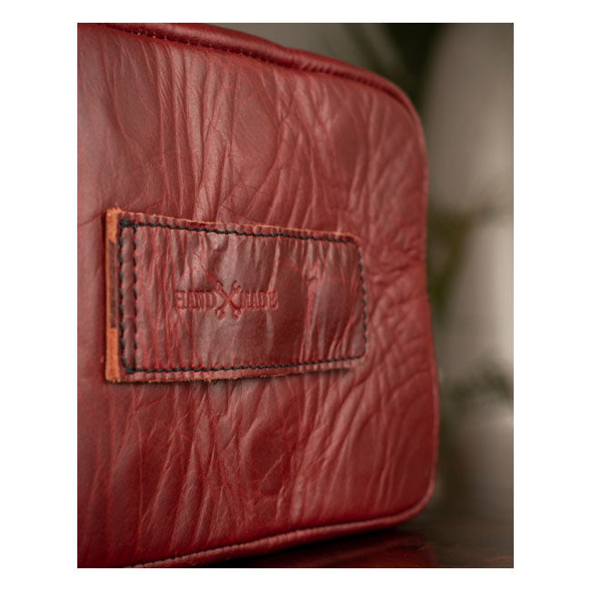 Trip Machine Vintage Leather 1.3L Tankväska MC