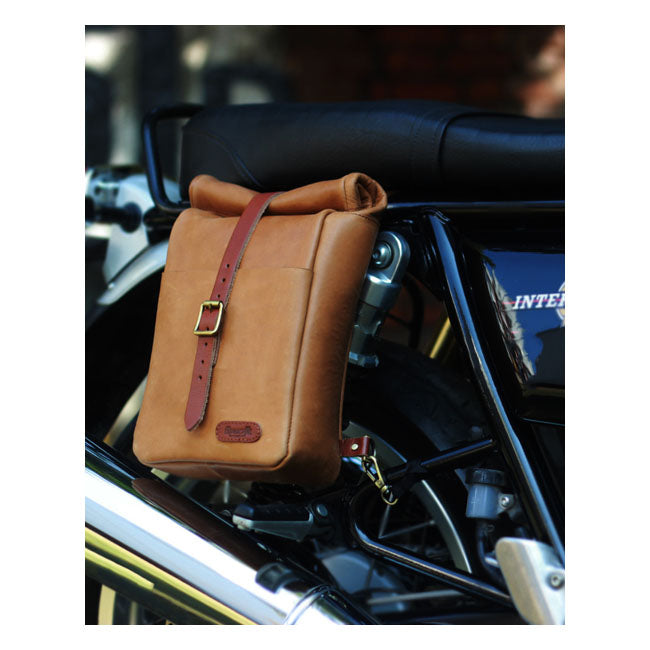 Trip Machine Vintage Leather 3.3L Sidoväska / Axelremsväska MC