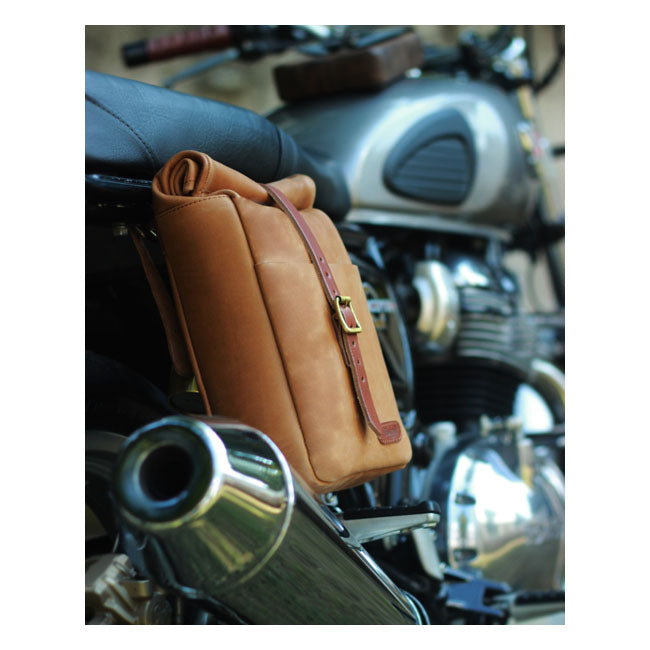 Trip Machine Vintage Leather 3.3L Sidoväska / Axelremsväska MC