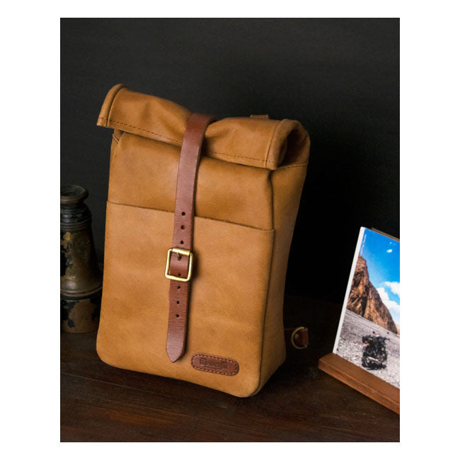Trip Machine Vintage Leather 3.3L Sidoväska / Axelremsväska MC