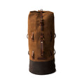 Trip Machine Vintage Leather Military Duffle Packväska MC