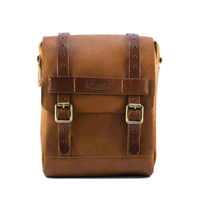 Trip Machine Vintage Leather 4.4L Tankväska / Sadelväska MC
