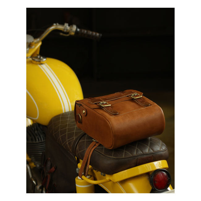 Trip Machine Vintage Leather 4.4L Tankväska / Sadelväska MC