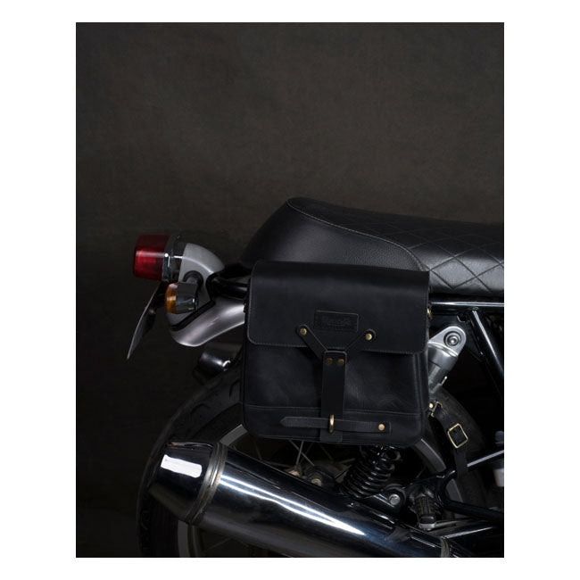 Trip Machine Vintage Leather Messenger Bag Packväska MC