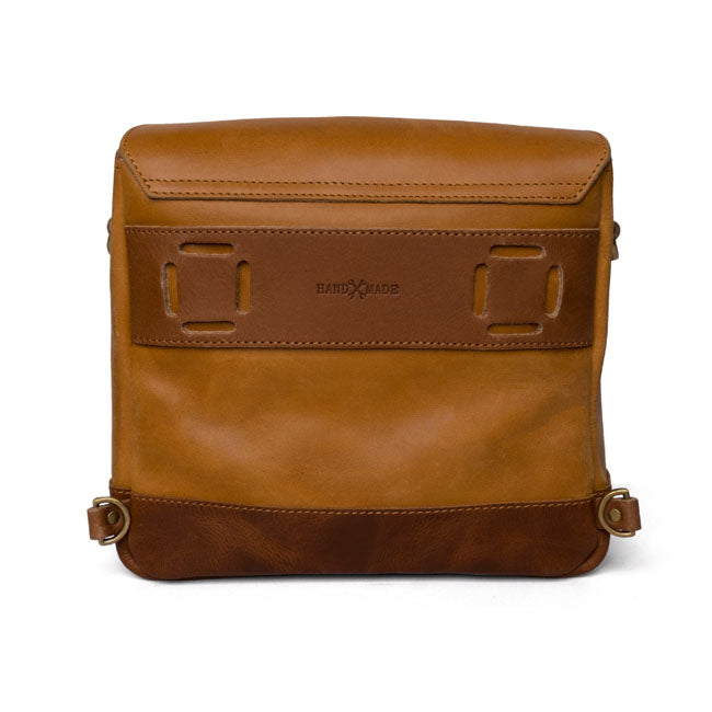 Trip Machine Vintage Leather Messenger Bag Packväska MC