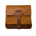Trip Machine Vintage Leather Messenger Bag Packväska MC