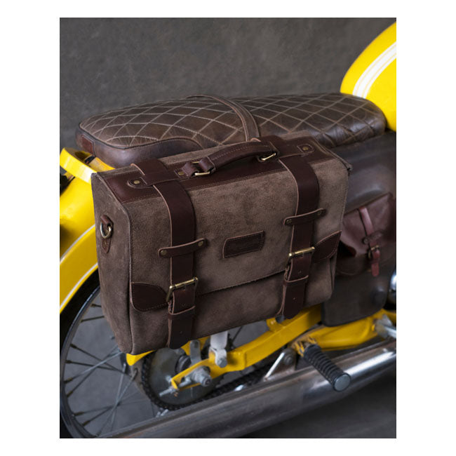 Trip Machine Vintage Leather Warrior Sidoväska MC