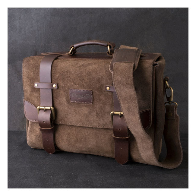 Trip Machine Vintage Leather Warrior Sidoväska MC