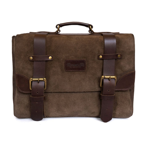 Trip Machine Vintage Leather Warrior Sidoväska MC