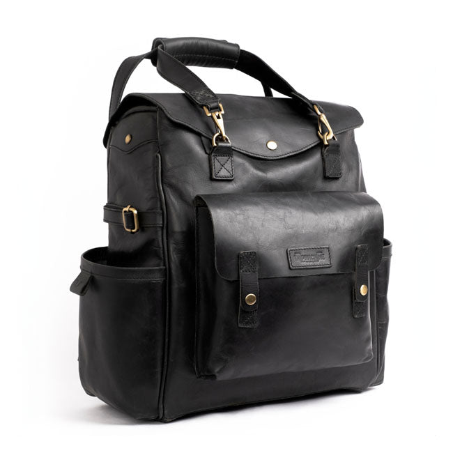 Trip Machine Vintage Leather Outlander Sidoväska / Ryggsäck MC
