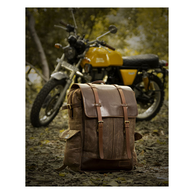 Trip Machine Vintage Rambler Sidoväska / Ryggsäck MC