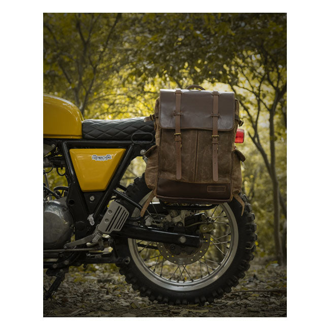 Trip Machine Vintage Rambler Sidoväska / Ryggsäck MC