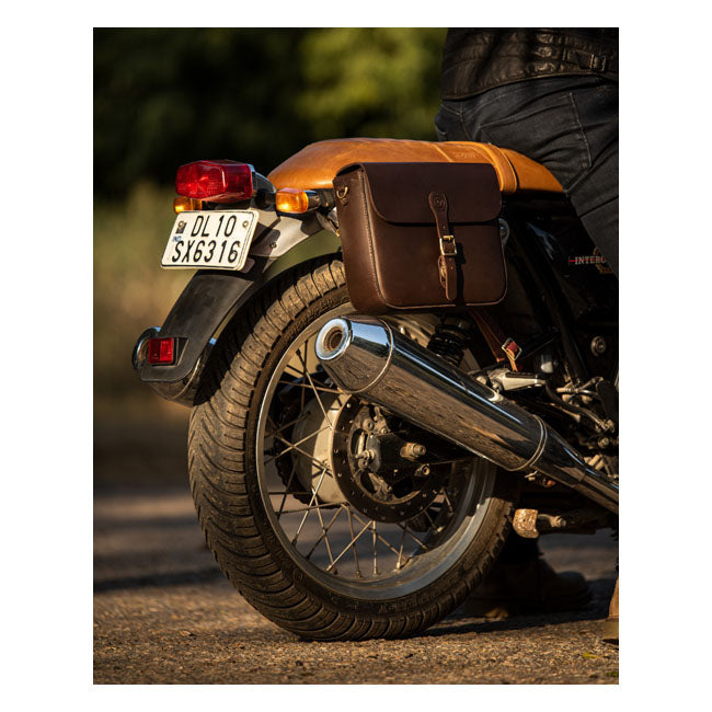 Trip Machine Classic Leather Sidoväska MC