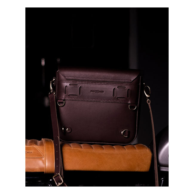 Trip Machine Classic Leather Sidoväska MC