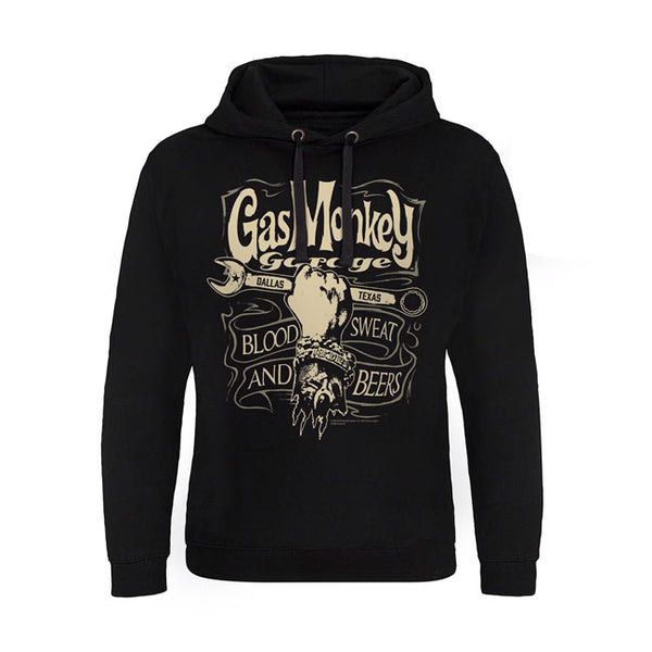Gas Monkey Garage Wrench Label Epic Hoodie