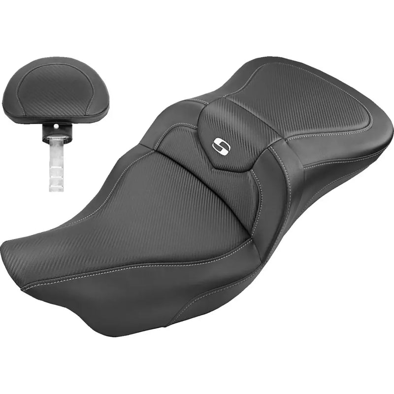 Saddlemen Roadsofa Plain Sadel till Harley