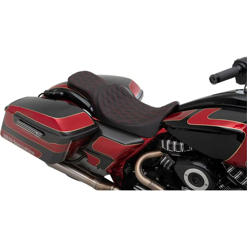 Drag Specialties Predator 2-Up Sadel till Harley 