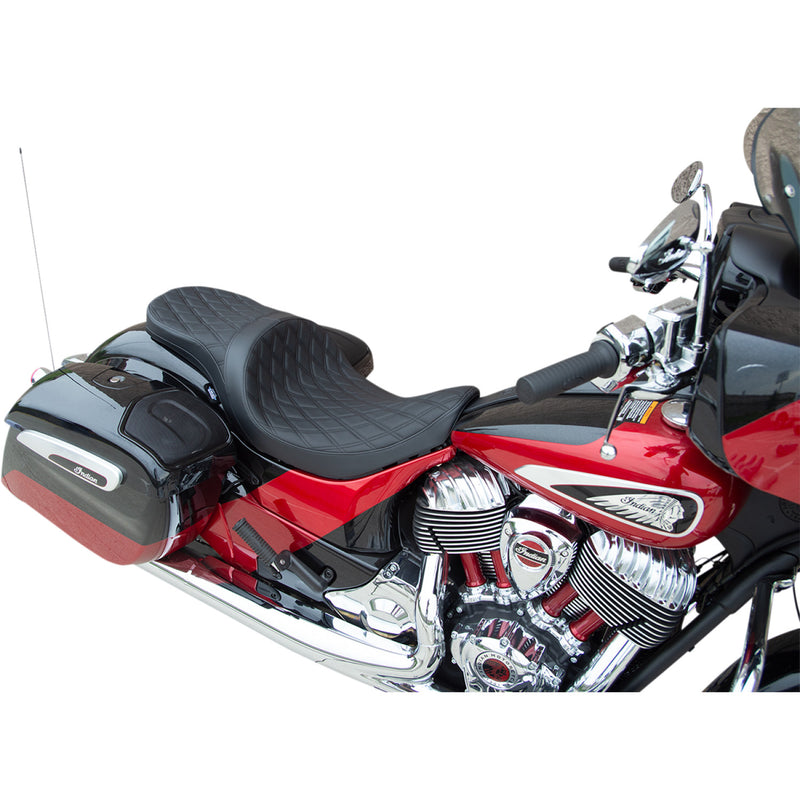 Drag Specialties Low Profile Touring Sadel till Indian