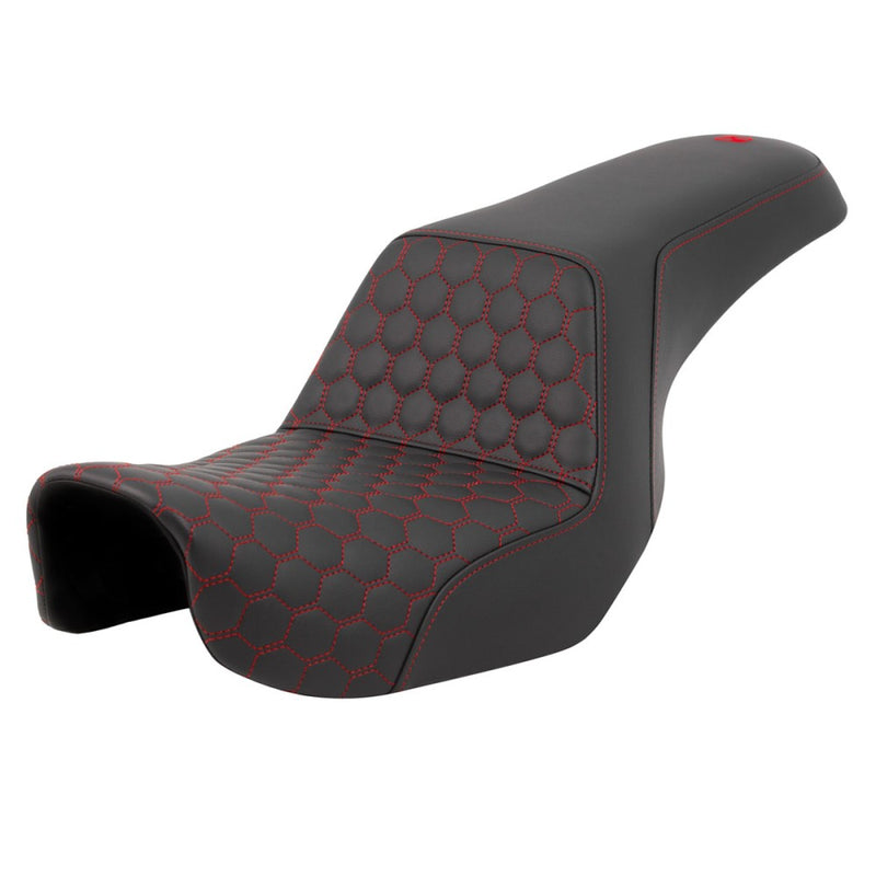Saddlemen Step-Up Honeycomb Sadel till Harley