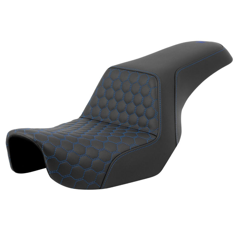 Saddlemen Step-Up Honeycomb Sadel till Harley