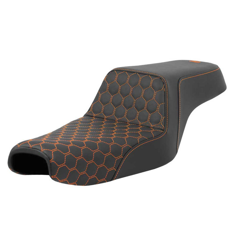 Saddlemen Step-Up Honeycomb Sadel till Harley