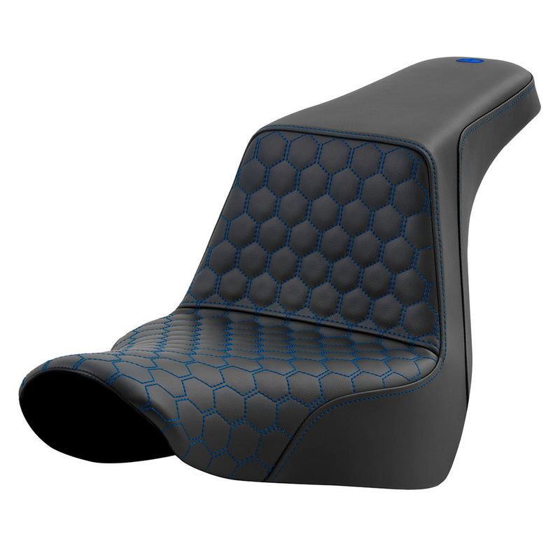 Saddlemen Step-Up Honeycomb Sadel till Harley