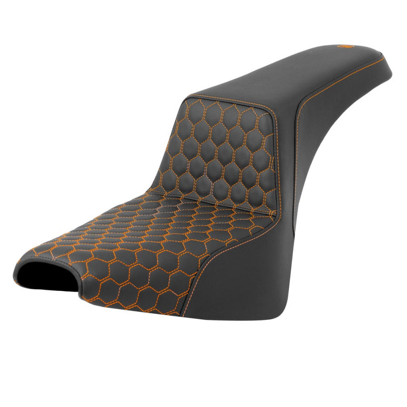 Saddlemen Step-Up Honeycomb Sadel till Harley