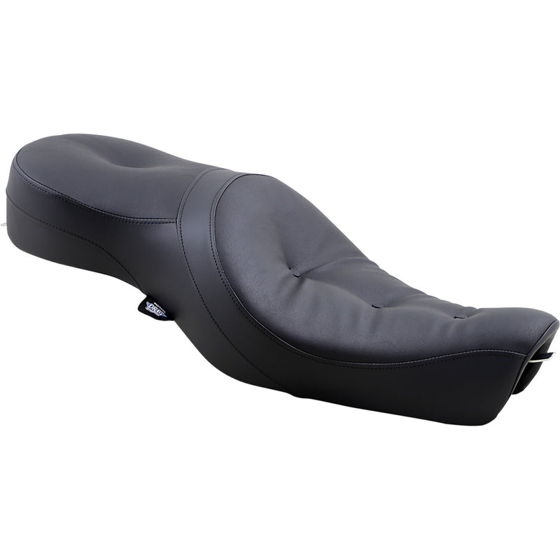 Drag Specialties Low Profile Wide Touring Sadel till Harley