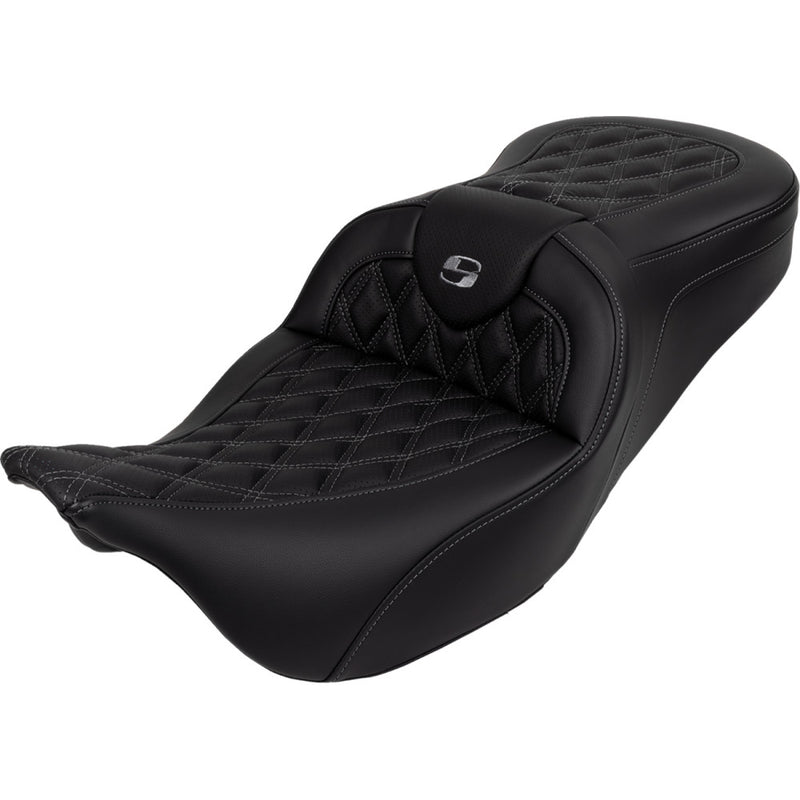 Saddlemen Roadsofa Plain Sadel till Harley