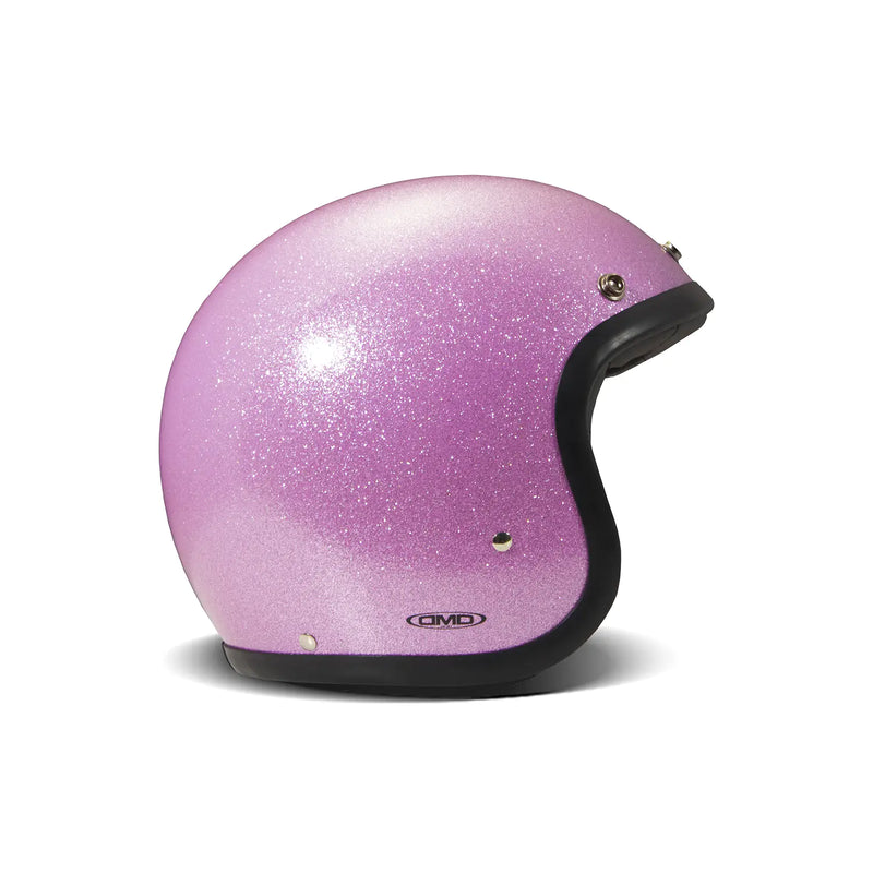 DMD Retro Metallic Öppen MC-Hjälm