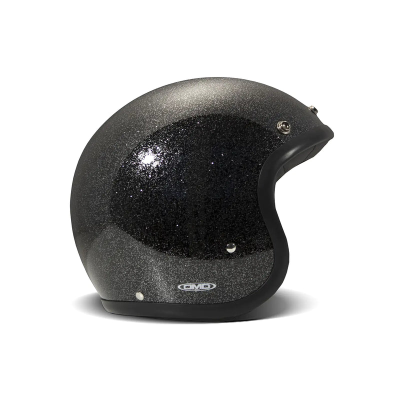 DMD Retro Metallic Öppen MC-Hjälm