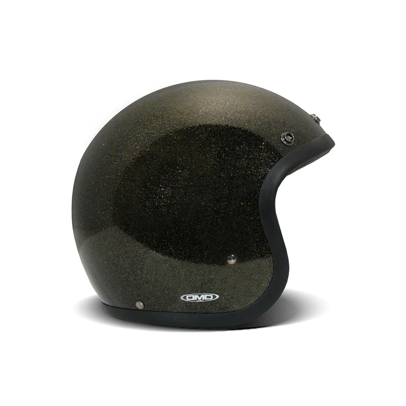 DMD Retro Metallic Öppen MC-Hjälm