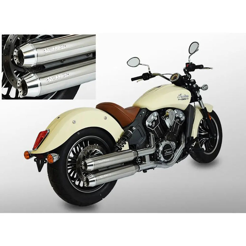 Miller Yuma Euro 3/4/5 Slip-On Ljuddämpare till Indian