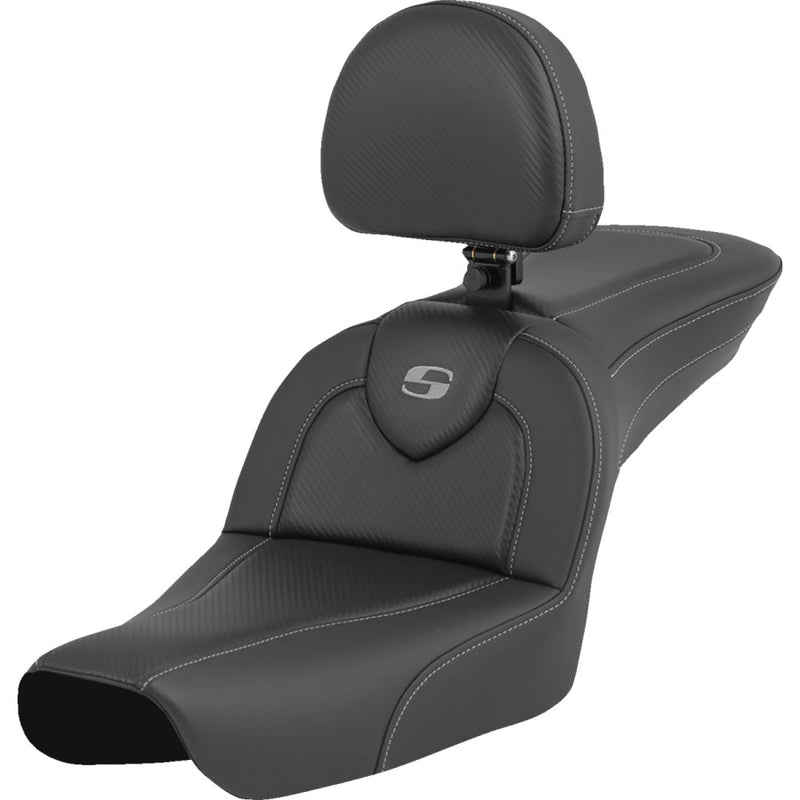 Saddlemen Roadsofa Plain Sadel till Harley