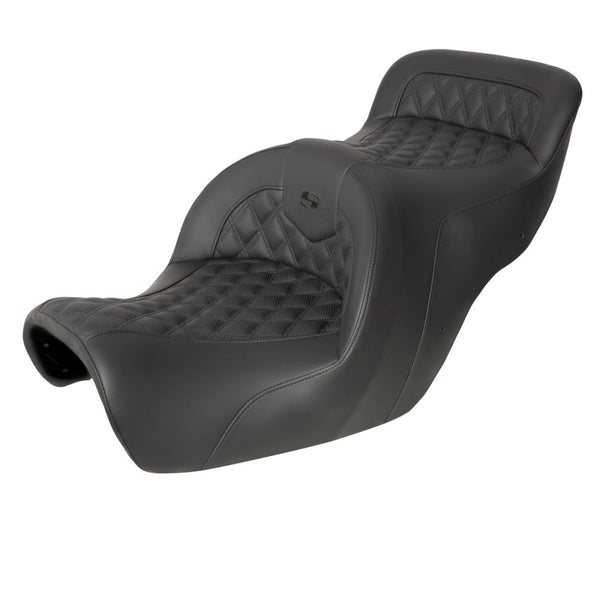 Saddlemen Roadsofa Lattice Stitch Sadel till Honda