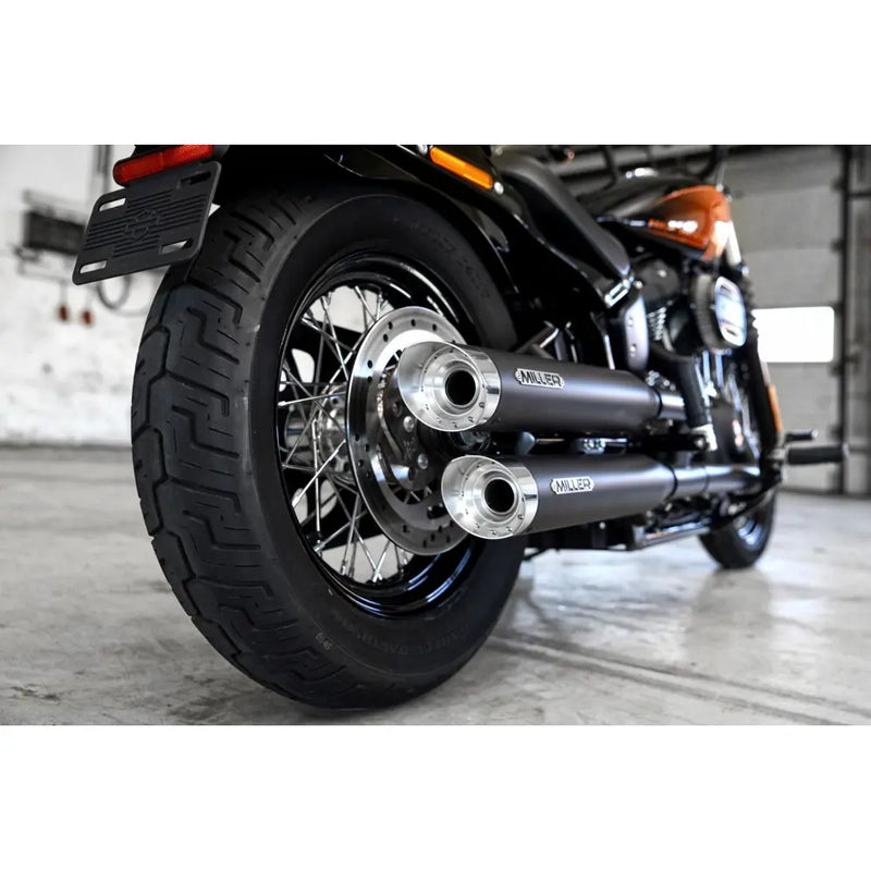Miller Destiny Euro 5 Slip-On Ljuddämpare till Harley