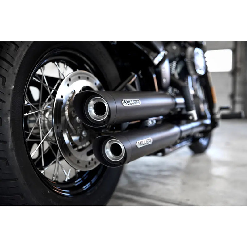 Miller Independence Euro 4 Slip-On Ljuddämpare till Harley