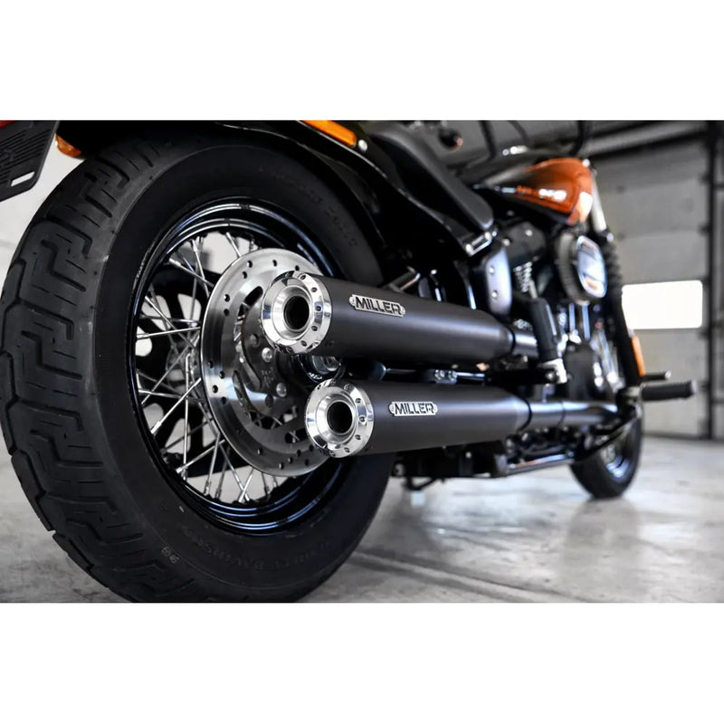 Miller Independence Euro 4 Slip-On Ljuddämpare till Harley