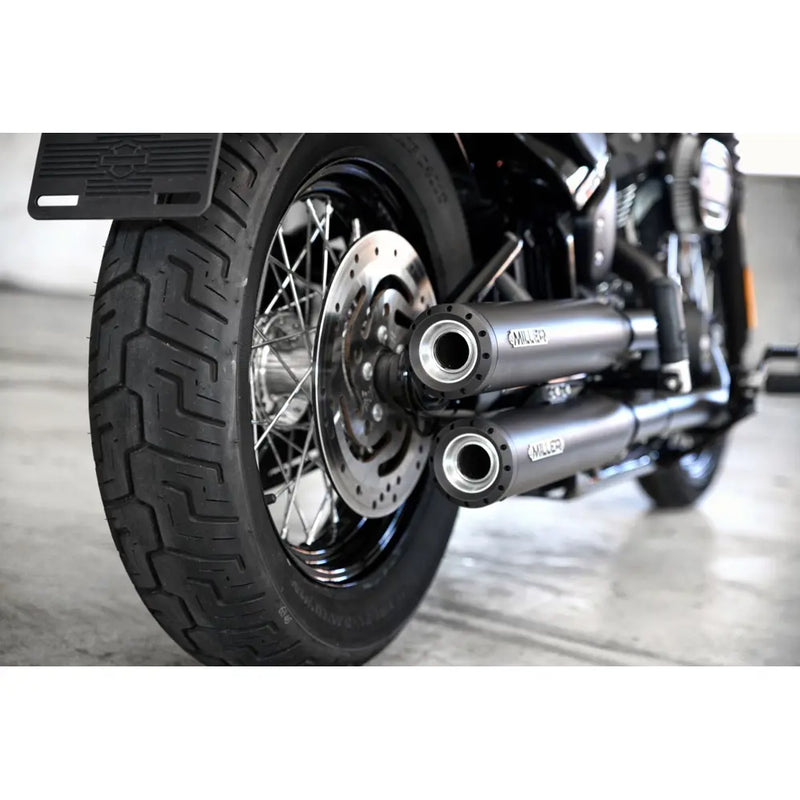 Miller Independence Euro 4 Slip-On Ljuddämpare till Harley