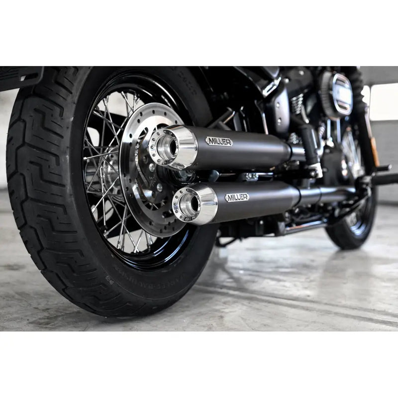 Miller Independence Euro 4 Slip-On Ljuddämpare till Harley