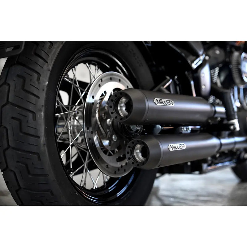 Miller Independence Euro 4 Slip-On Ljuddämpare till Harley
