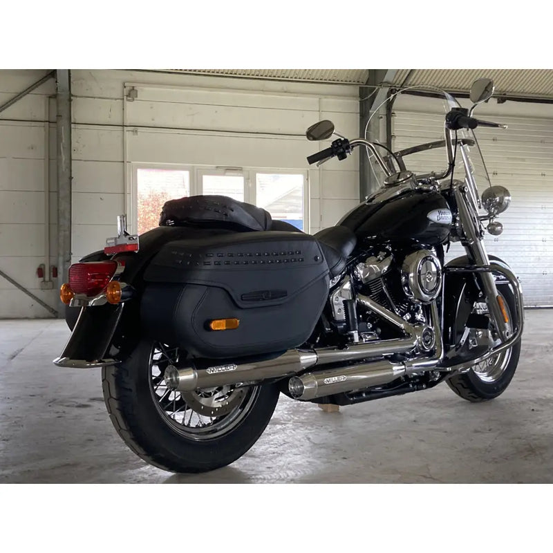 Miller Destiny Euro 5 Slip-On Ljuddämpare till Harley