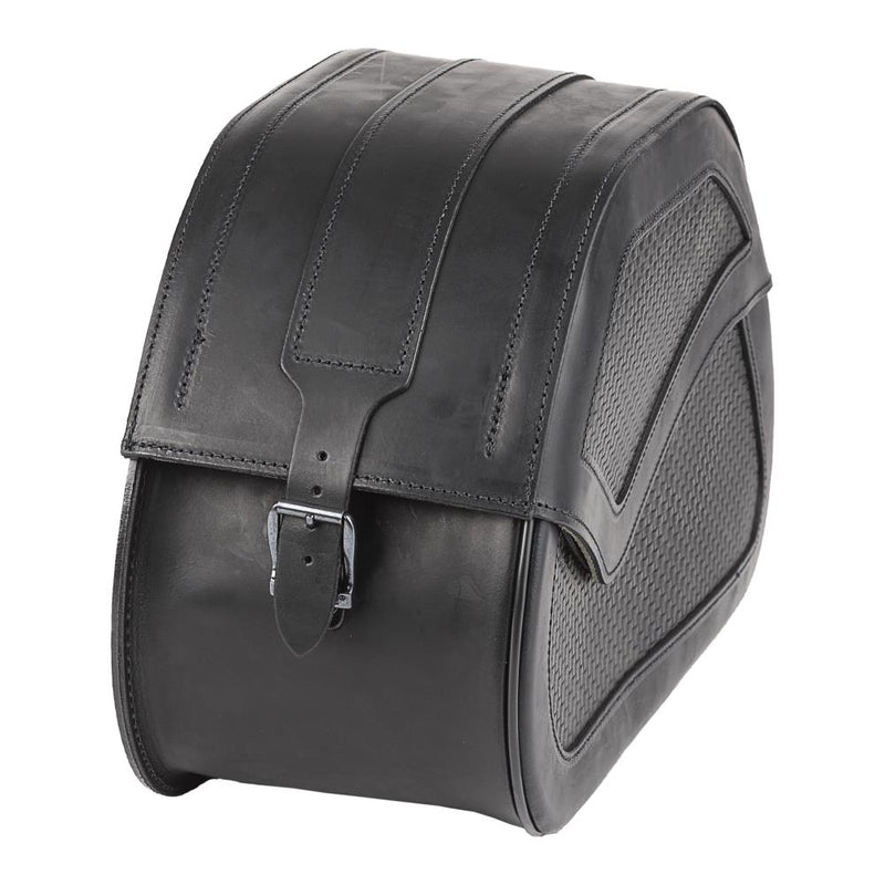 Ledrie Reinforced Rigid 54L Sidoväskor Skinn MC